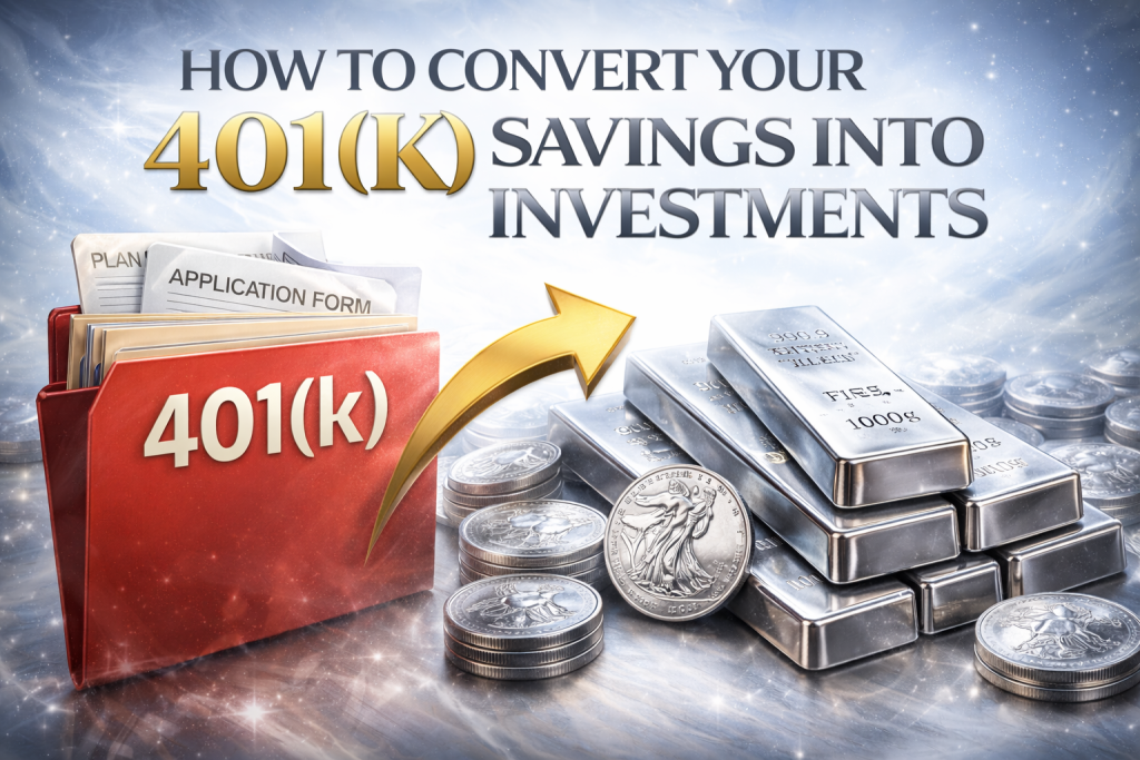 Convert Your 401(k) Savings into Silver Investments