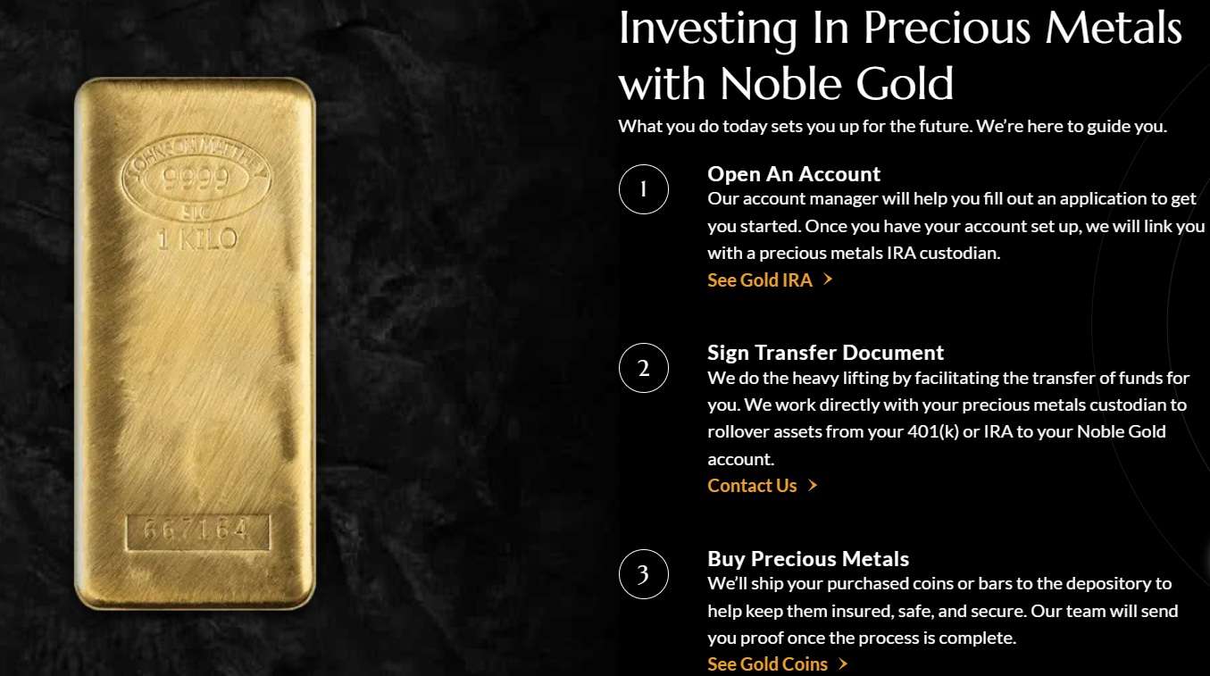 Investing In Precious Metals with Noble Gold